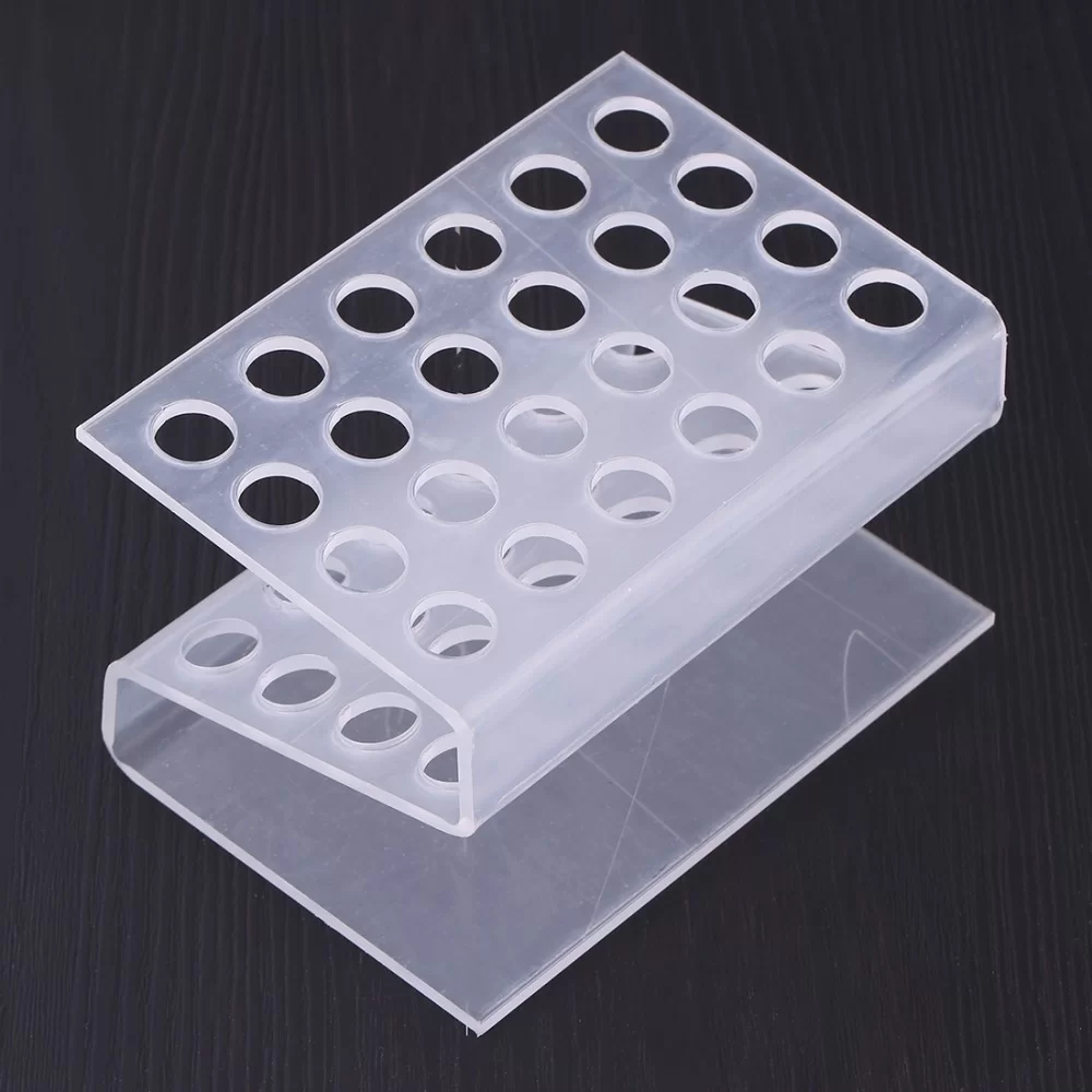 Picture of S-shaped Plastic Holes Storage Rack Tweezers and Screwdrivers Repair Tool Kit Stand Holder
